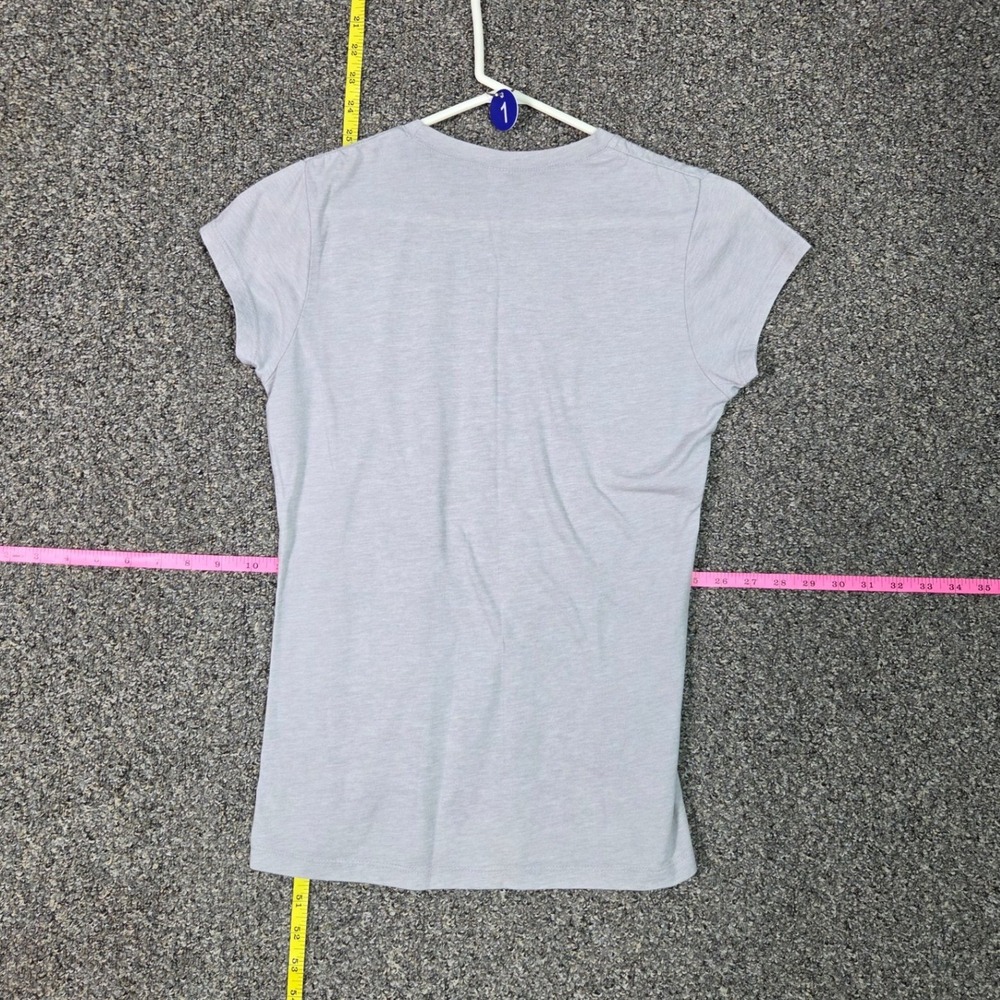 Next Level Graphic Tee Women S Gray Marine Corps Tun's Tavern Short Sleeve Shirt - Picture 3 of 4